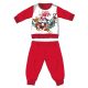 Pigiama natalizio spesso invernale Disney Minnie mouse - pigiama in flanella di cotone - rosso - 86