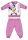 Disney Minnie egér baba polár pizsama - téli vastag pizsama - rózsaszín - 86