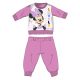 Disney Minnie Mouse baby fleece pajamas - winter thick pajamas - pink - 92