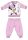 Disney Minnie egér baba polár pizsama - téli vastag pizsama - világosrózsaszín - 80