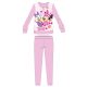 Pijamale groase de iarnă Disney Minnie mouse pentru copii - pijamale din flanel de bumbac - roz deschis - 110