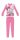 Disney Minnie egér téli pamut gyerek pizsama - interlock pizsama - pillangó mintával - rózsaszí