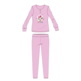 Disney Minnie egér téli pamut gyerek pizsama - interlock pizsama 