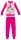 Disney Minnie egér polár pizsama - téli vastag gyerek pizsama - pink - 128