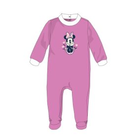 迪士尼米妮宝宝粉皮鞋