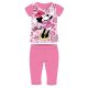 Pigiama estivo in cotone a maniche corte Disney Minnie Mouse - pigiama in jersey per bambini - rosa - 110