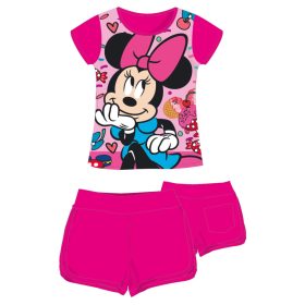 Disney Minnie egér pamut nyári együttes - póló-rövidnadrág szett 