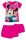 Disney Minnie egér pamut nyári együttes - póló-rövidnadrág szett - pink - 110