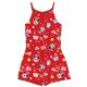 Salopette estiva in cotone Disney Minnie - rossa - 116