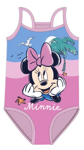 Disney Minnie egér baba fürdőruha kislányoknak - egyrészes fürdőruha - világosrózsaszín - 80