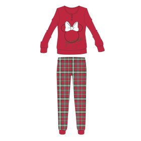   Disney Minnie egér téli vastag karácsonyi női pizsama - pamut flanel pizsama