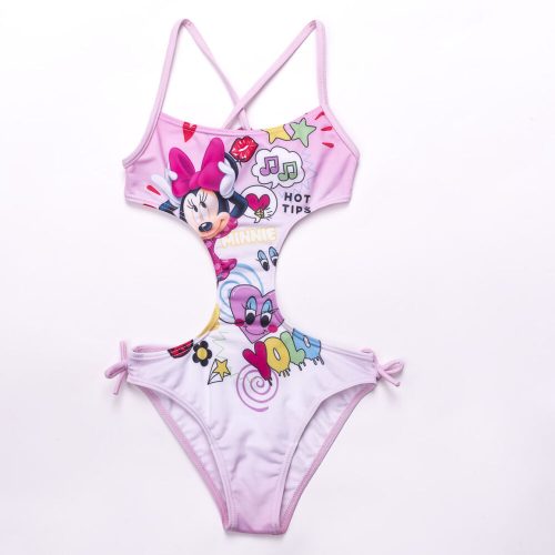 Costume da bagno da bambina Minnie Mouse - trikini - rosa chiaro - 128