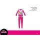 Disney Minnie mouse thin cotton children's pajamas - jersey pajamas - pink - 134-140