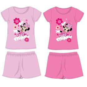   Disney Minnie egér pamut nyári együttes - póló-rövidnadrág szett 