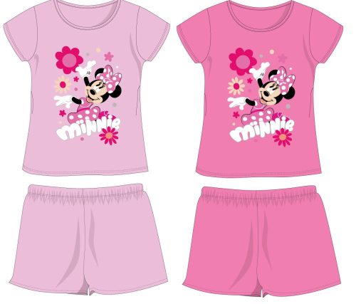 Completo estivo Disney Minnie in cotone - Set maglietta e pantaloncini