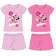 Completo estivo Disney Minnie in cotone - Set maglietta e pantaloncini