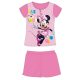 Disney Minnie mouse letné detské pyžamo s krátkym rukávom - bavlnené džersejové pyžamo - ružové - 116