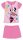 Disney Minnie egér nyári rövid ujjú gyerek pizsama - pamut jersey pizsama - rózsaszín - 122