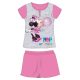 Letné detské pyžamo s krátkym rukávom Disney Minnie mouse - pyžamo z bavlneného džerseja - šedé - 128