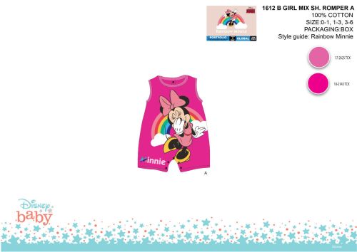 Letní dětské kopačky od Disney Minnie mouse
