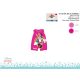 Letní kojenecký overal Disney Minnie mouse bez rukávů - s duhovým vzorem - růžový - pro miminka 1-3 měsíce