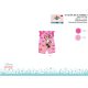 Letní dětské dupačky s krátkým rukávem Disney Minnie mouse - tmavě růžové - pro miminka 0-1 měsíce