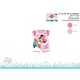 Disney Minnie Mouse letní dětský overal s krátkým rukávem - světle růžovo-růžový - pro miminka 1-3 měsíce