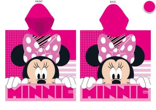 Disney Minnie Mouse 55x110 cm Fast -drying poncho