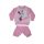 Téli flanel baba pizsama - Minnie egér - világosrózsaszín - 86