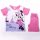 Minnie egér kislány pamut nyári együttes - póló-rövidnadrág szett - rózsaszín - 92