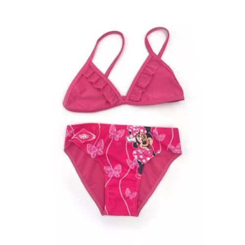 Set da spiaggia Disney Minnie Mouse 3 pezzi (borsa da palestra+occhialini da nuoto+set costume da bagno bikini)