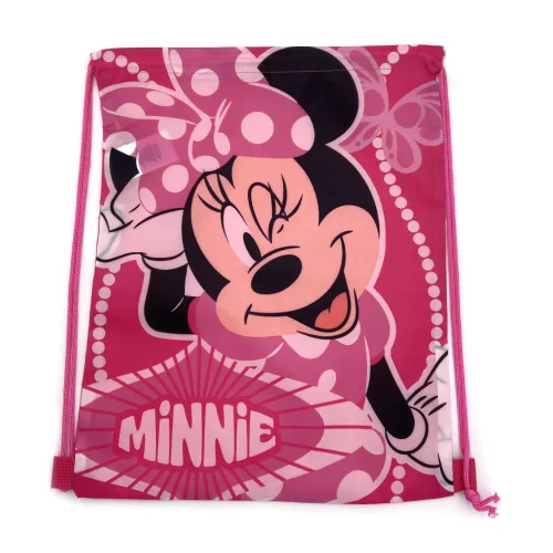 Set da spiaggia Disney Minnie Mouse 3 pezzi (borsa da palestra+occhialini da nuoto+set costume da bagno bikini)