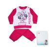 Téli pamut baba pizsama - Minnie egér - pink - 80
