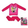Téli pamut gyerek pizsama - Minnie egér - pink - 134