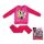 Téli pamut gyerek pizsama - Minnie egér - pink - 98