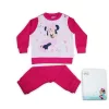 Pijamale de järna din bumbac gros - Minnie mouse - roz - 86