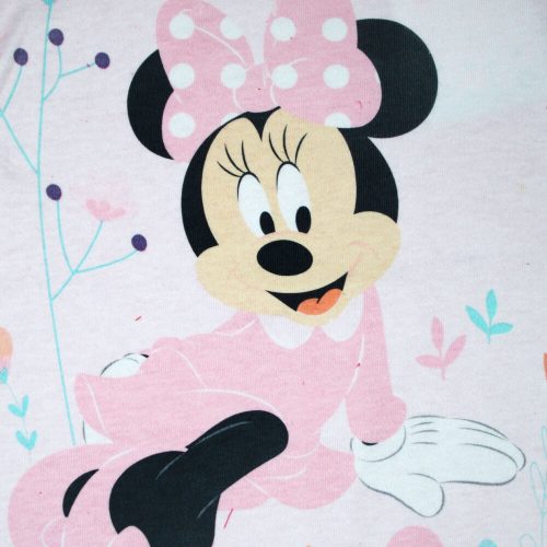 Pigiama invernale per bebè in cotone spesso - Minnie mouse - rosa - 92