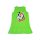 Unikornis mintás, flitterekkel díszített ujjatlan pamut kisruha - zöld - 110