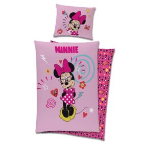  Posteľná bielizeň MINNIE MOUSE 100% bavlna 140x200 + 70x90