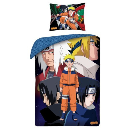 Set biancheria da letto Naruto 140x200 cm, 70x90 cm