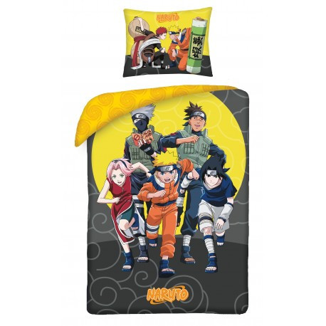 Set biancheria da letto Naruto 140x200 cm, 70x90 cm