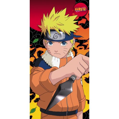 Detská plážová osuška Naruto - 100% bavlna - 70x140 cm