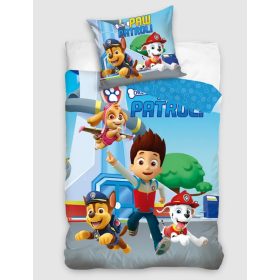   Posteľná súprava Paw Patrol Super Team 100% bavlna 140x200 + 65x65