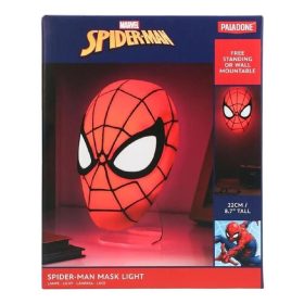 Lampada con maschera di Spiderman