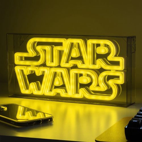 Luce al neon a LED da parete di Star Wars