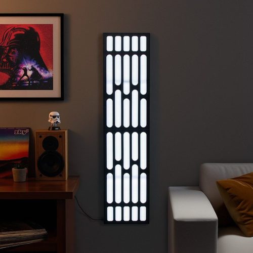 Obrovská nástenná lampa Hviezda smrti zo Star Wars