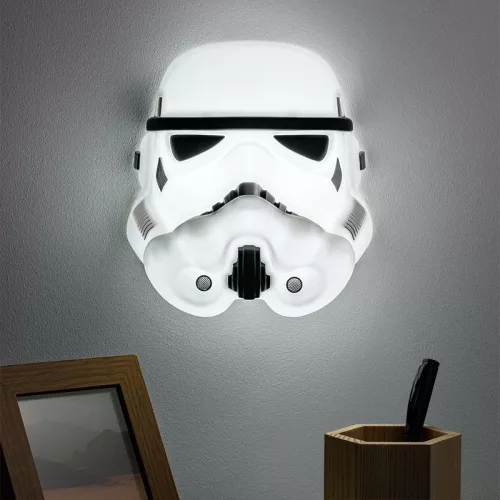 Masca Star Wars Stormtrooper montata pe perete 3D
lampă