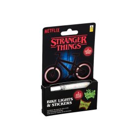   Tappo valvola luce LED Stranger Things per bici/auto + adesivi