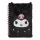 Hello Kitty Kuromi A5 plush notebook