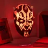 Star Wars Darth Maul Mask Light falra szerelhető hangulatvilágítás